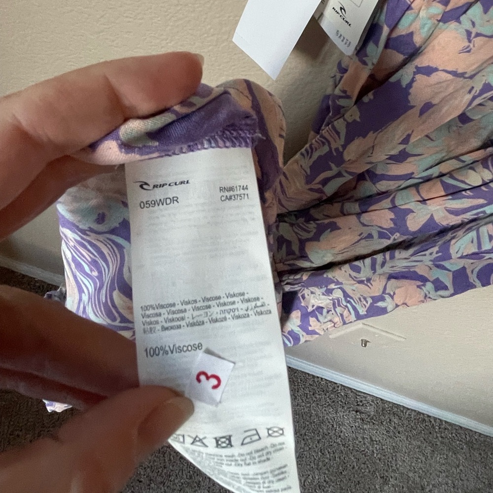 NWT Rip Curl Palm Party maxi dress size S - Picture 6 of 7